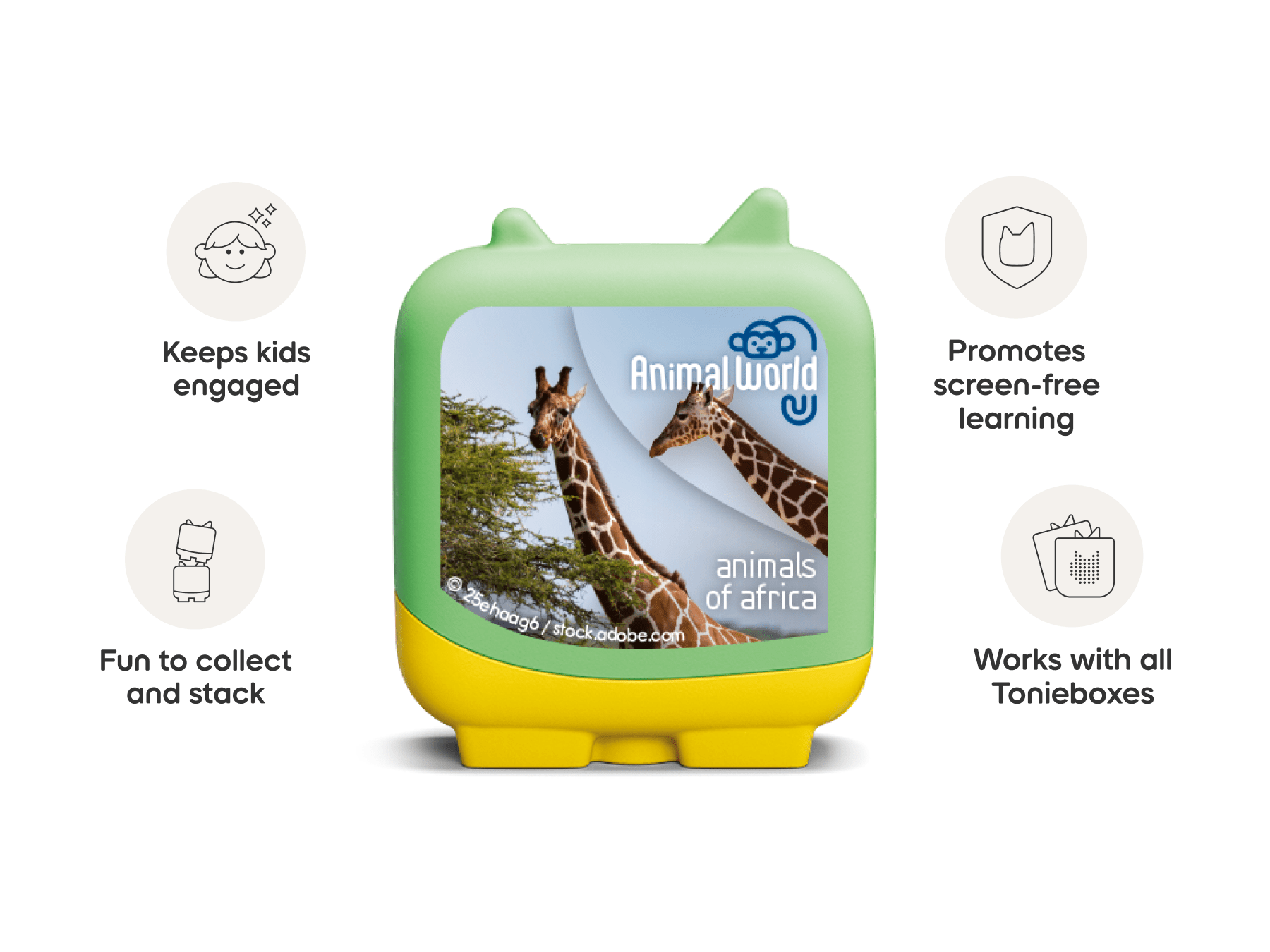 Animal World Animals of Africa Pocket Tonies - 4 Pack - Image 9