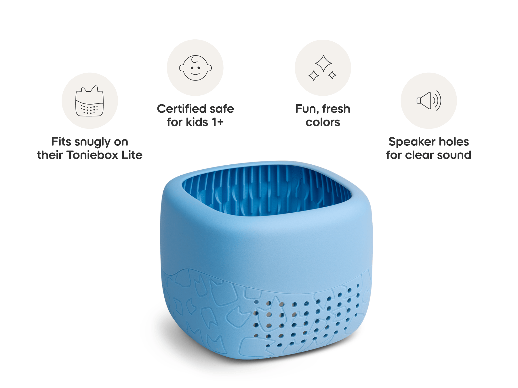 Toniebox Lite Cover: Arctic Blue - Image 4