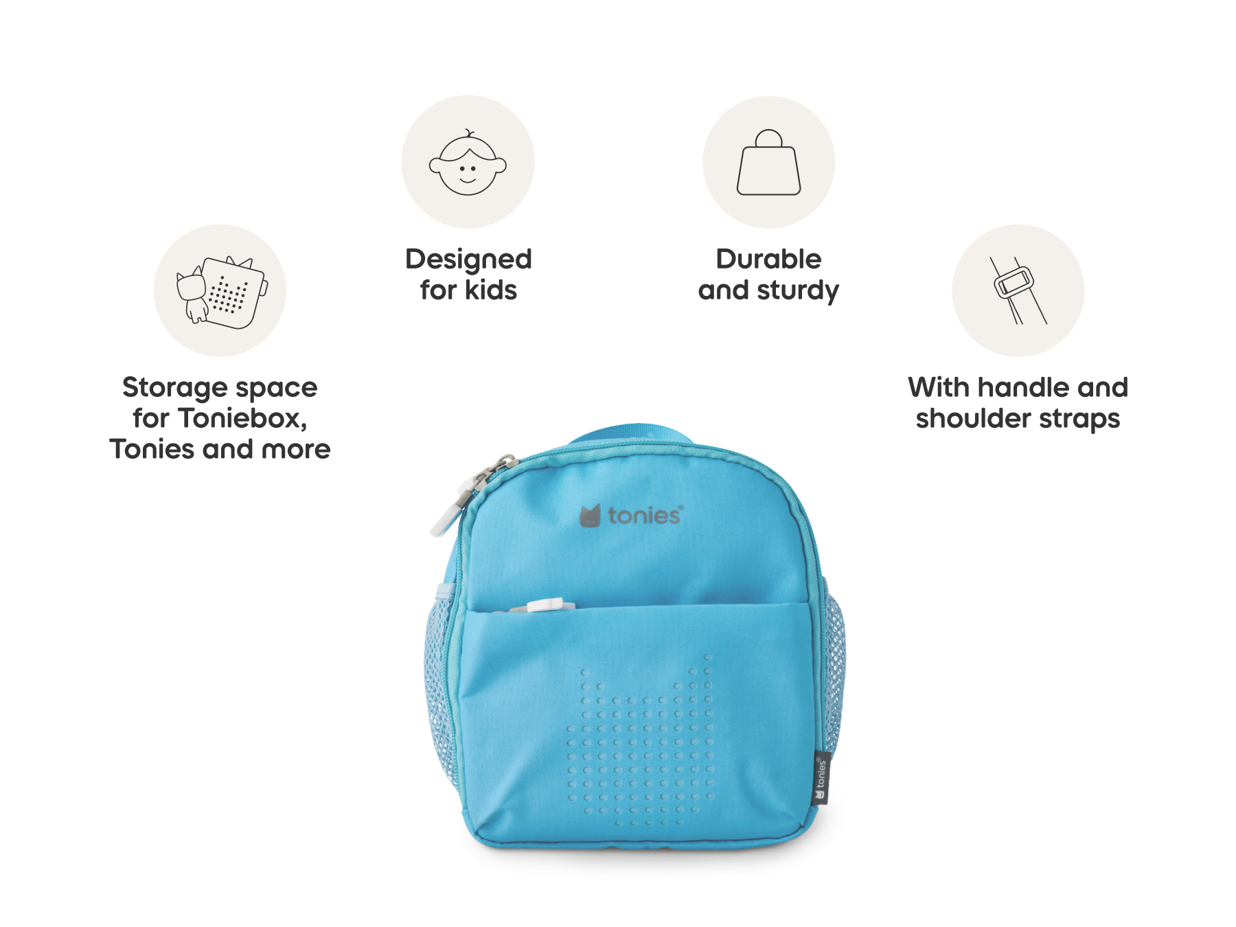 tonies® Classic Backpack - Sky Blue - Image 4