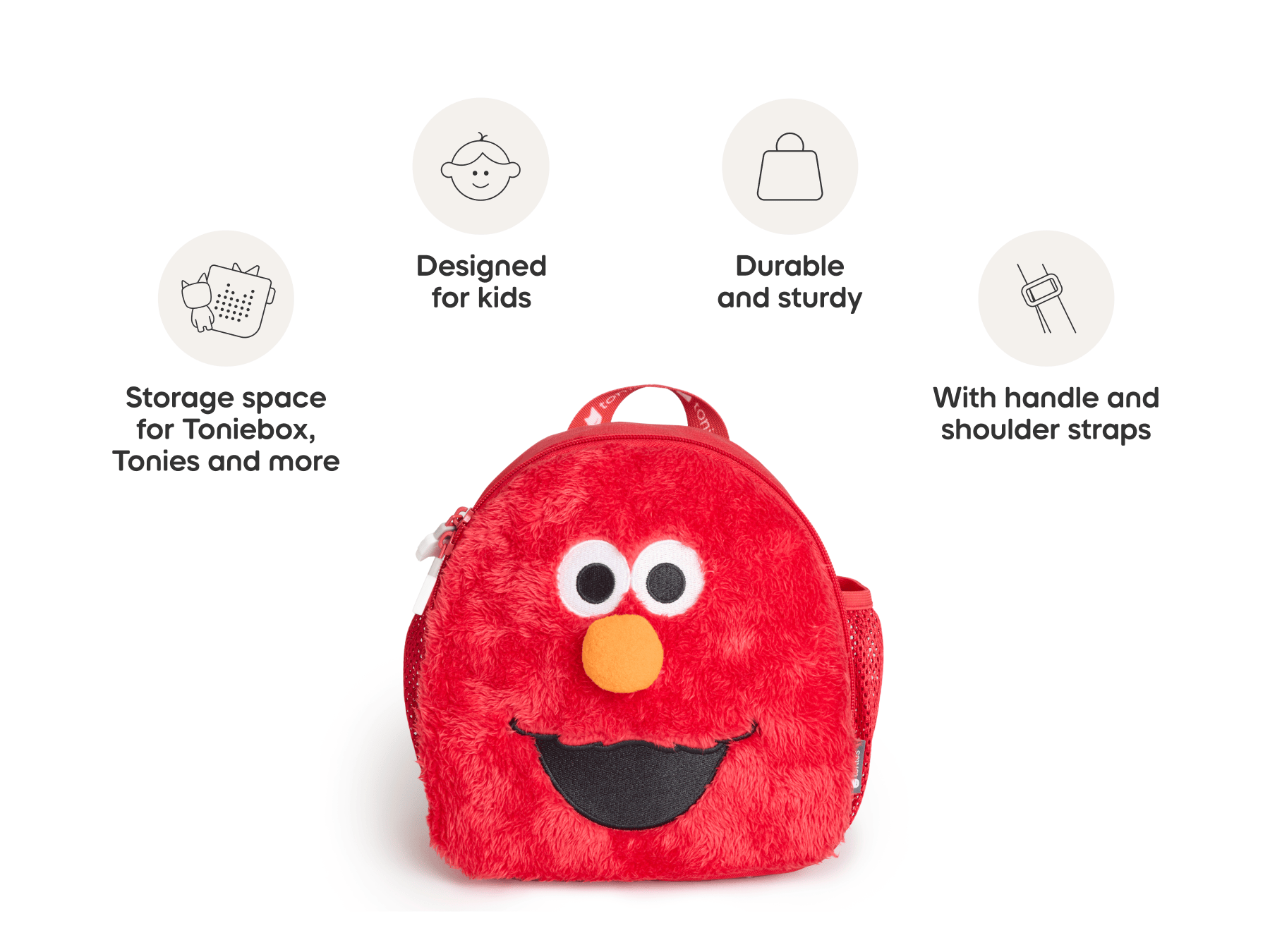 Toniebox Sesame Street Elmo Backpack - Image 4