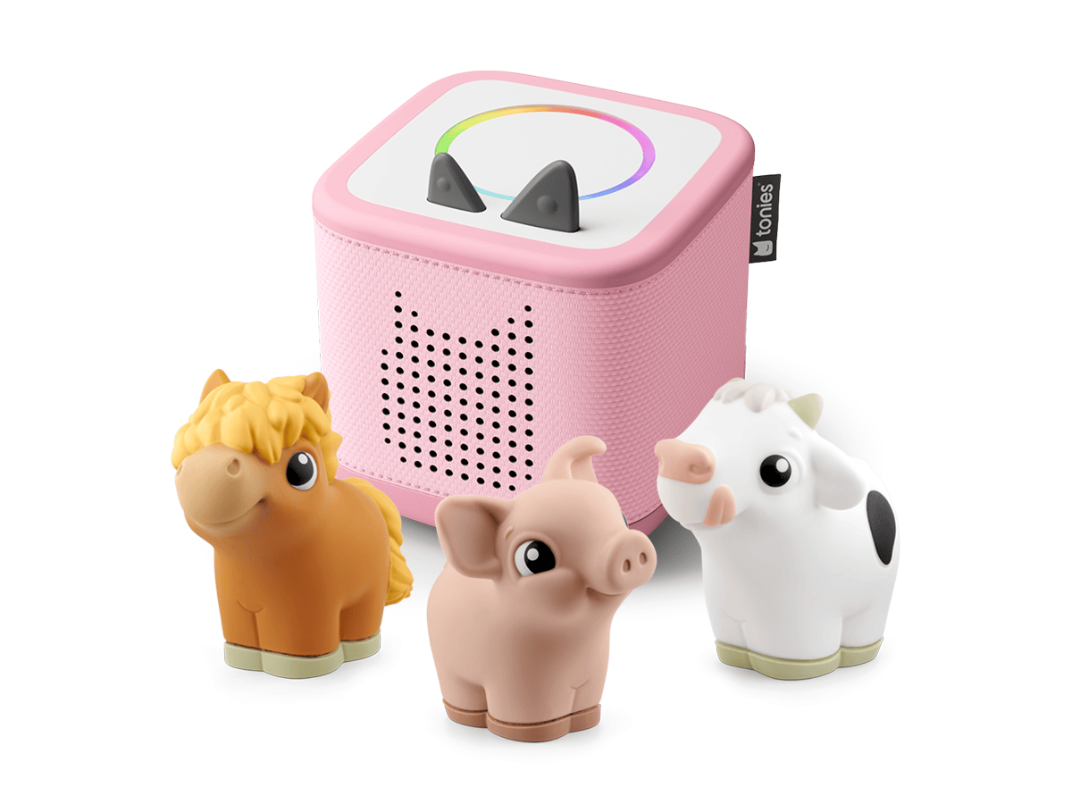 My First Tonies Farm Set Toniebox 2 Starter Set - Cloud Pink - Image 2