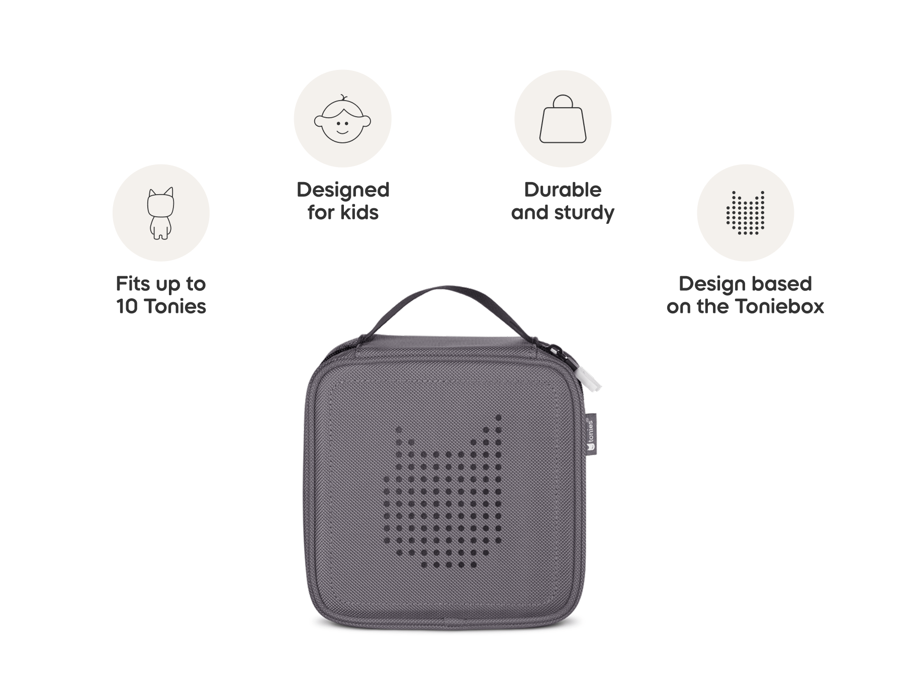 Carrying Case for Tonies - Gray - Image 4