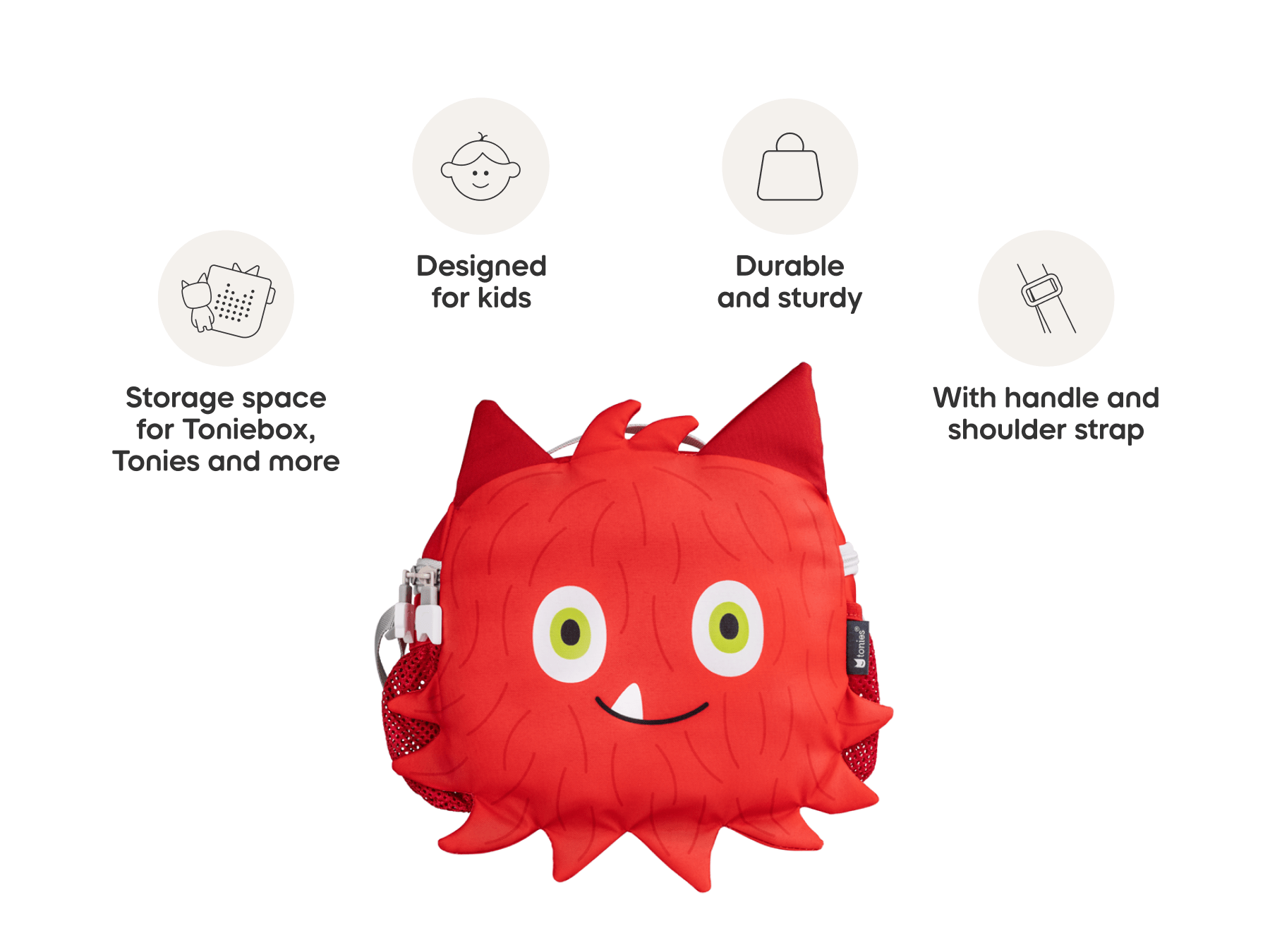 Character Bag for Toniebox - Monster - Image 4