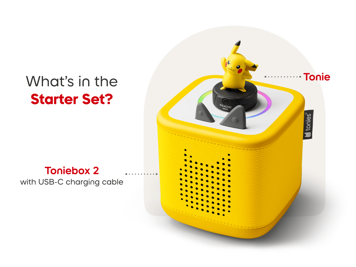 Pokémon Pikachu Toniebox 2 Starter Set - Lightning Yellow - Image 4