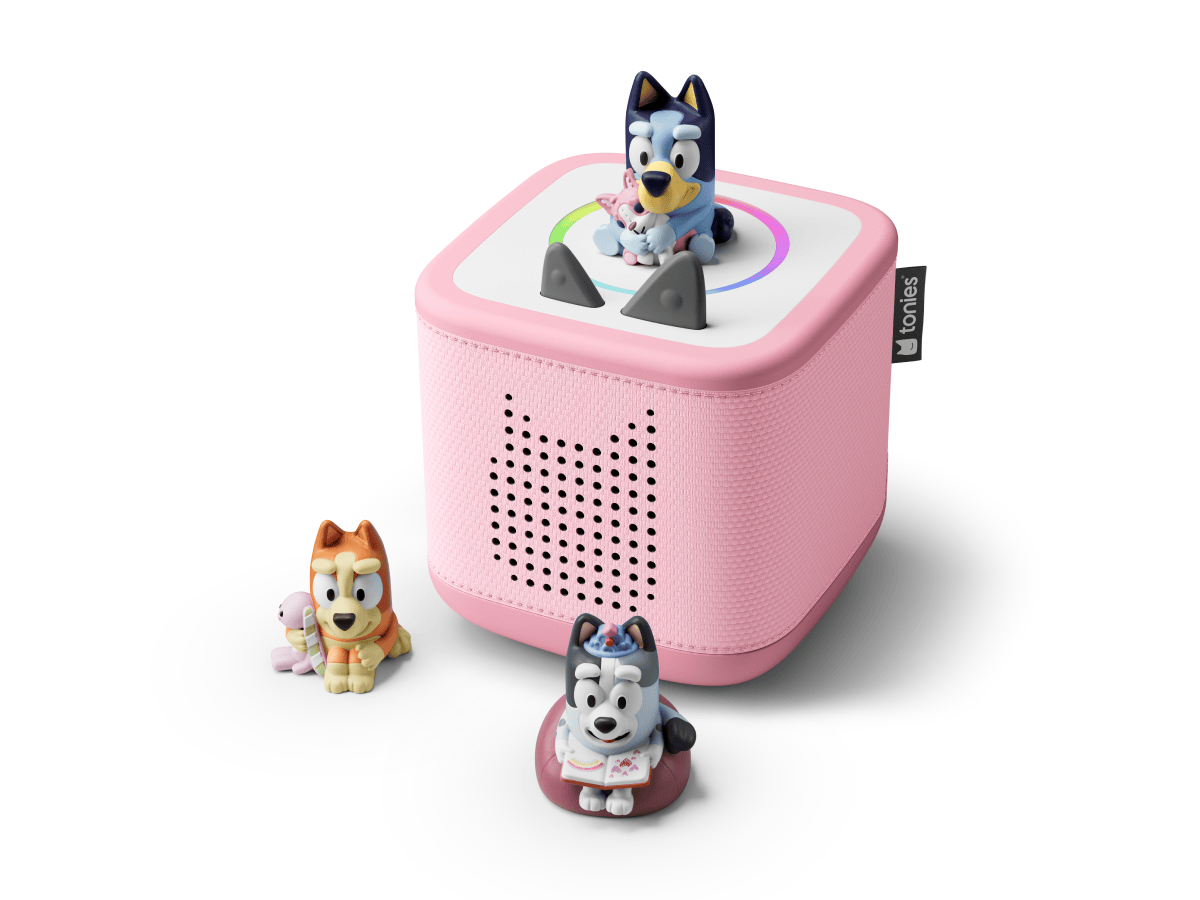 Bluey Toniebox 2 Cloud Pink Starter Set - Image 3