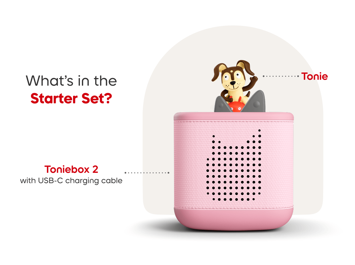 Playtime Puppy Toniebox 2 Starter Set - Cloud Pink - Image 6