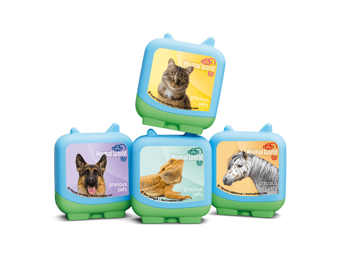 Animal World Precious Pets Pocket Tonies - 4 Pack - Image 3