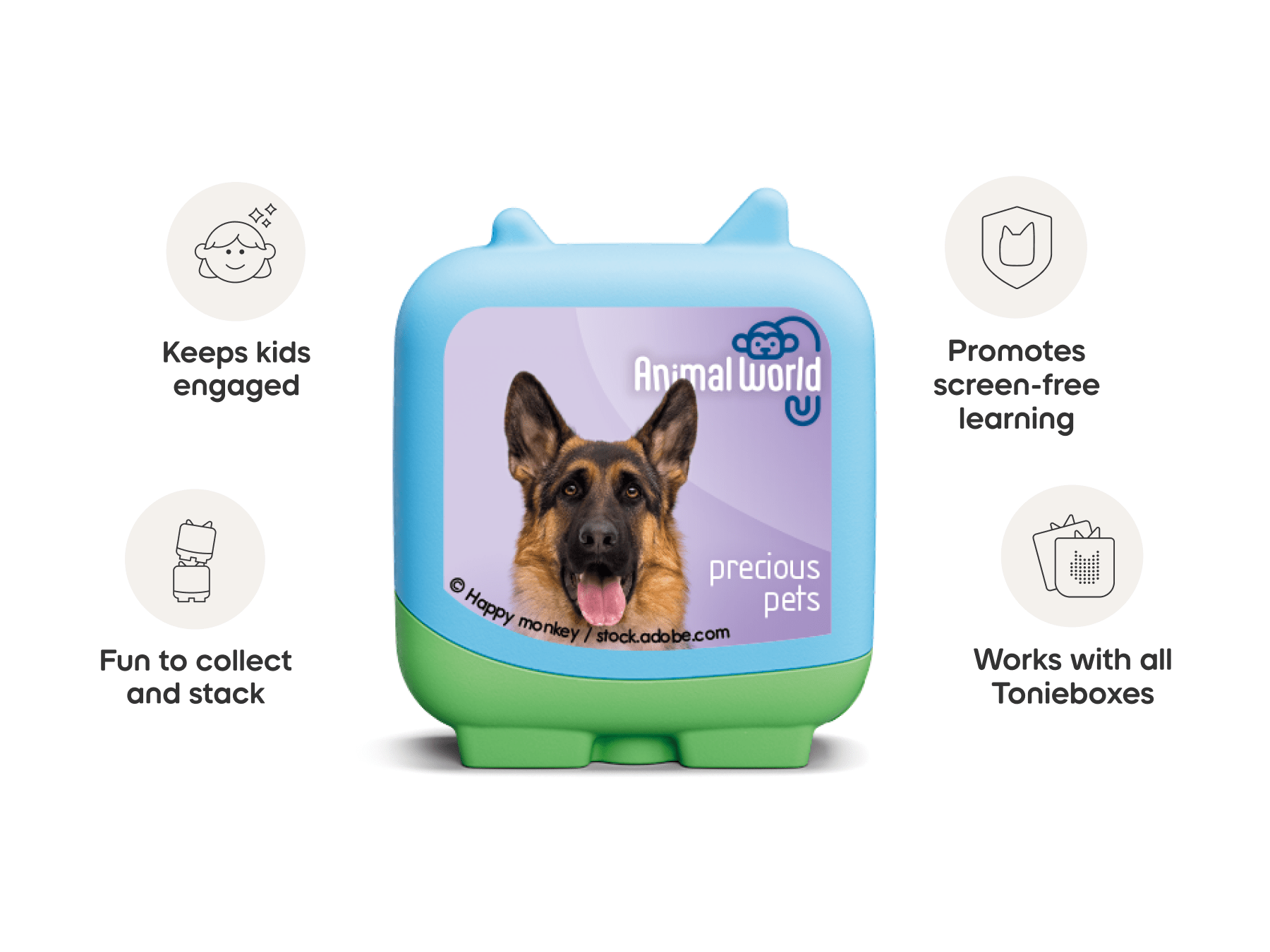 Animal World Precious Pets Pocket Tonies - 4 Pack - Image 9