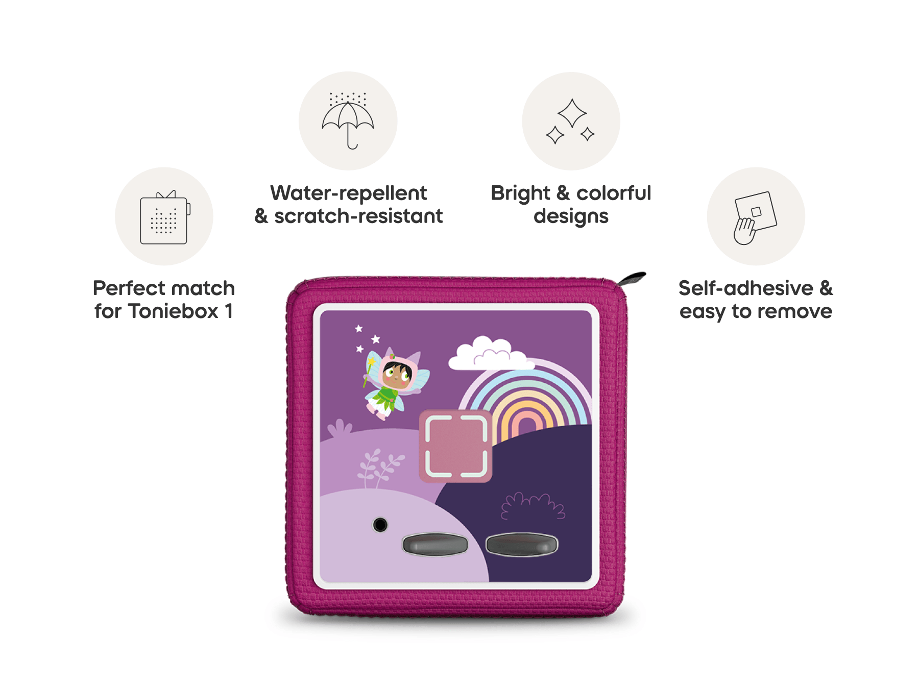 Topper for Toniebox 1 - Rainbow Party - Image 3