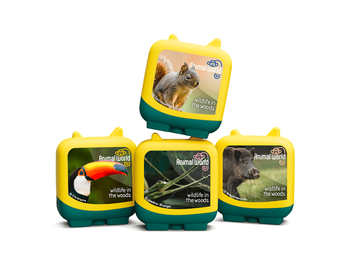 Animal World Wildlife in the Woods Pocket Tonies - 4 Pack - Image 3